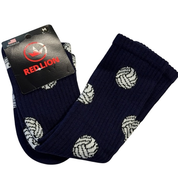 Red Lion Other - Red Lion Navy Volleyball Socks Medium Crew